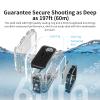 Waterproof Case Compatible for Insta360 Ace Pro 60M Underwater Dive Case Shell Protective Housing Case Action Camera Accessories view 3