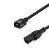Toptekits C14 to SAF-D-Grid T-Latch Power Cord, SAF-D-Grid T-Latch Plug to IEC 320 C14 Power Cable SJT 16AWG,10ft/3m (C14 to Saf-D-Grid) view 1