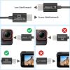 Cubilux UCM-RBK4 Microphone Adapter, MIC Connector Compatible with Insta360 Ace Pro2/Ace Pro/Ace view 4
