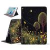 ZXHSBROK for iPad 9th/8th/7th Gen (2021/2020/2019) 10.2 Inch Case,Slim PU Leather Folding Stand Folio Cover with Auto Sleep/Wake for iPad Air (3rd Gen) 10.5 Inch 2019,Daisy Garden Under The Moon view 1
