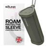 Sound Bass Heavy Duty Protective Silicone Carrying Case for Sonos Roam 2 | Green | Now Includes Bluetooth Button for Roam2 | Protect Your Wireless Bluetooth Speaker Using This Cover/Sleeve view 1