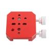 HotcoS Large 88mm Reinforced Dovetail clamp with Double Set of Brass Screws for telescopes view 2