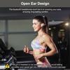 Bluetooth Headphones, Bluetooth V5.4 Wireless Headphones with Noise Cancelling Mic, 12H Playtime, 15.4mm Diaphragm Driver, Open Ear Headset for Office Meeting Running Cycling Driving (Beige) view 3