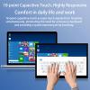 Portable Touchscreen Monitor, 16 Inch 1920X1200P Monitor IPS Touch Screen Monitor with USB C HDMI Port, 300cd/m, External Monitor for Laptop PC Phones Computer Ras Pi view 2