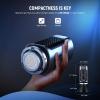 NEEWER MS150C RGBWW LED Video Light with 2.4G/APP Control, 150W Metal Mini RGB COB Continuous Output Lighting Bowens Mount Handheld Spotlight 2700K-6500K, 18000lux/1m, CRI97+/TLCI98+,17 Effects, RGBCW view 3