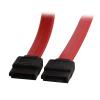 NEWLIA 18 inches 6Gb/s SATA3 Serial ATA Data Cable Compatible with PC Computer Laptop SATA 3.0 SATAIII 6Gbps HDD Hard Drive Disk/SSD - Red view 1