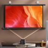 Projector Screen 60"/72"/80" Portable Projector Screen Outdoor Indoor Wrinkle Free Projection Screen 4:3/16:9 4K HD Movies Screen for Home Theater Backyard Movie Night Travel ( Size : 72" (16:9) ) view 1
