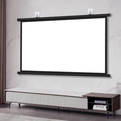 KEBER Projector Screen 4:3/16:9, Indoor Outdoor Projection Screen 60""/72""/80"", Portable 4K HD Movie Screen Wrinkle-Free Design, for Home Theater Backyard Cinema Office Game (Size : 80"" (4:3))