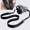 BORGBAR Camera Strap, Simple Denim SLR Strap with Pressure Relief Shoulder Straps (Black) view 3