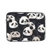 Funny Panda Laptop Sleeve Case 15 inch Laptop Bag Shockproof Protective Notebook Case Computer Carrying Bag Case view 1