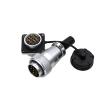 ZBLZGP WS24 12 Pin Waterproof Connector Weipu Metal Threaded TQ Panel Mount High Voltage Power Cable for Automotive Bulkhead Solder LED 10A 14AWG Wire view 4