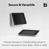 Bouncepad Link iPad POS Stand for Business | Kiosk for Meeting Room Management | Table Mount Tablet Kiosk Register Stand | iPad 7th, 8th & 9th Gen 10.2 | Black view 3