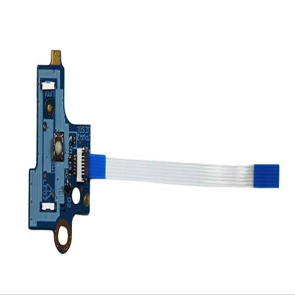 Power4Laptops Replacement Laptop Power Button Board with Cable Compatible with HP Pavilion 15-dk1505la
