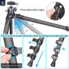 INNOREL P254CF 63" Carbon Fiber Travel Tripod,Professional Compact Camera Tripod Stand for Digital DSLR Travel with Low Gravity Center Ball Head Special-Shaped Center Column Max Load 26.5 lbs/12 kg view 4