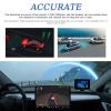Mulcort Car Reverse Backup Parking Sensor Radar System, 8 Parking Sensors Kit with Front & Rear Sound Warning Buzzer Mute LCD Distance Display Volumes view 4
