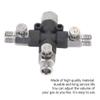 QANYEGN 1/8 Tee Air Brush Fiing, Metal Air Hose Splier, Air Brush Air Hose Manifold for Pumps, Comprrs or s view 4