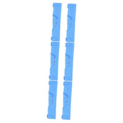 HANABASS 6pcs Cooling Sweatband for Hard Hats Breathable PVA Ice Towel Headband for Activities Like Fishing Hunting and Hiking Sweat Absorbent Safety Hat Liner