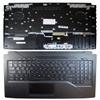 Power4Laptops German Layout with Topcase and Touchpad Black Replacement Laptop Keyboard Compatible with Asus GL503VD-FY064T view 1