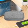 ARTIBETTER Travel Cable Organizer Bag Digital Cable Packing Bag for Earphone Accessories and Outdoor Use Grey view 2