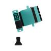 fyboptwu - 15 pcs SC Fiber Optical Coupler SC OM3 Multimode (MM) Duplex Fiber Optic Adapter SC Female to SC Female OM3 Duplex Multi Mode Network Internet Connector Adapter view 2