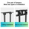 TV Monitor Wall Mount,TV Wall Mount,Double Pole TV Bracket Tilt TV Mount for 40-85 Inch TVs, Adjustable TV Mount Bracket, Mounting On Ceilings, Maximum 600x400mm view 3