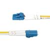 StarTech.com 15m (49.2ft) LC to LC (UPC) OS2 Single Mode Duplex Fiber Optic Cable, 9/125, 100G, LSZH Fiber Jumper Cord view 3
