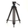 Benro Video Tripod Kit  Professional Aluminum Twin-Leg Tripod with Fluid Head, Pan Handle, Mid-Level Spreader, Carrying Case, and 11 lb Load Capacity for DSLR, Mirrorless, and Camcorder (KH25PC) view 1