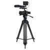 Benro Video Tripod Kit  Professional Aluminum Twin-Leg Tripod with Fluid Head, Pan Handle, Mid-Level Spreader, Carrying Case, and 11 lb Load Capacity for DSLR, Mirrorless, and Camcorder (KH25PC) view 4