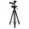 Benro Video Tripod Kit with 60 mm Bowl & Video Head  Supports up to 15 lb Payload, Extends from 34.5 to 72.6, Continuous Pan Drag, Quick-Release Plate & Carrying Case Included (KH26PC) view 4