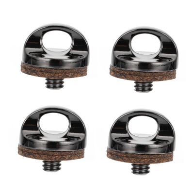 HOMSFOU 2sets Threaded Camera Screw D-Ring Hinge Bracket 1/4 Inch for Wrist Straps 4pieces*2