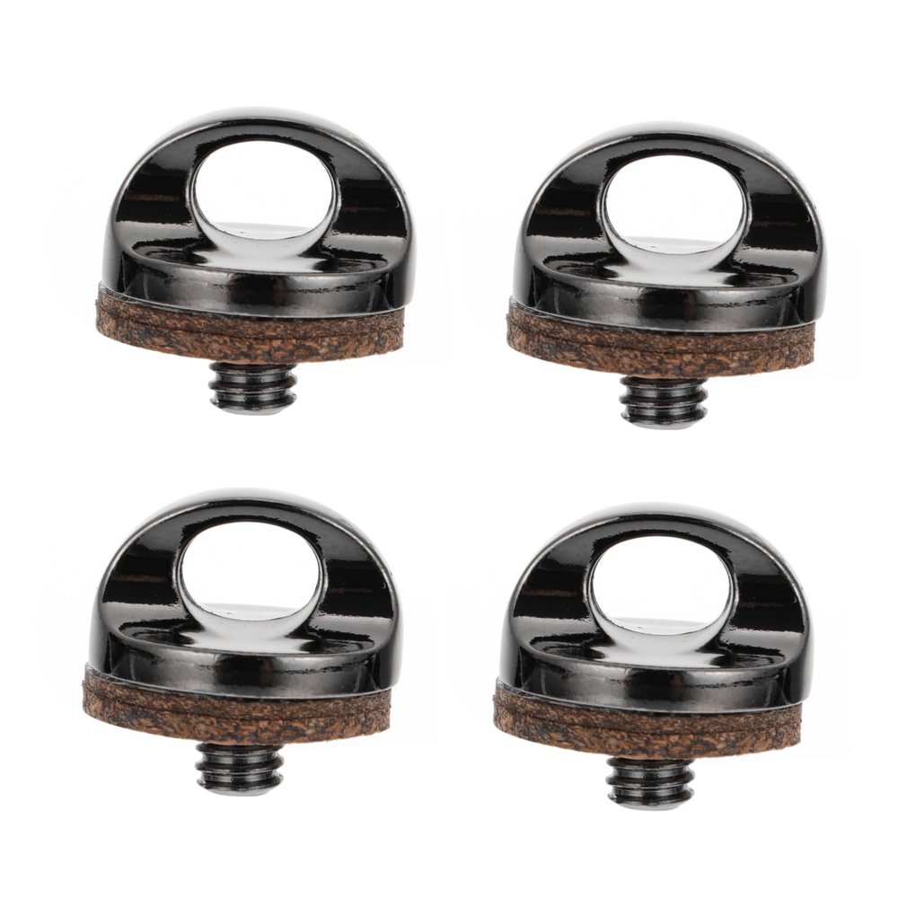 HOMSFOU 2sets Threaded Camera Screw D-Ring Hinge Bracket 1/4 Inch for Wrist Straps 4pieces*2