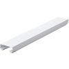 We're it Magnetic Cable Tray | Under Desk Wire Management | 17.7" Metal Organizer | White view 2