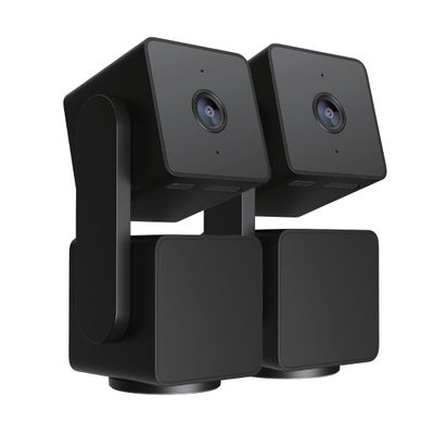 WYZE Cam Pan v3 Indoor/Outdoor IP65 1080P 360 Pan/Tilt/Zoom WiFi Smart Home Security Camera, Motion Tracking for Baby/Pet, Color Night Vision, Compatible with Alexa & Google Assistant