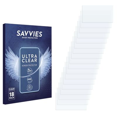 savvies 18 Pack Screen Protector Compatible with ClockworkPi uConsole Kit RPI-CM4 Lite Protection Film Clear