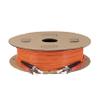 SpeedyFiberTX 12-Pack 85 Meter ST to ST Fiber Optic Patch Cable, Red and Black Boots, Corning InfiniCor Multimode OM1 62.5/125um Optical Fiber, Duplex Orange Riser OFNR Cable Jacket view 4
