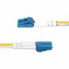 StarTech.com 50m (164ft) LC to LC (UPC) OS2 Single Mode Duplex Fiber Optic Cable, 9/125, 100G, LSZH Fiber Jumper Cord view 3