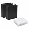 Tarifold CD Storage Bundle, 100 Binder Sleeves and 2 Binders, 2-Ring Holes view 1