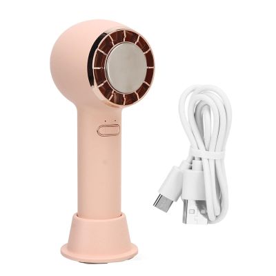Xcello Mini Handheld Fan USB Rechargeable Portable Pocket Fan with Cooling Plate for Makeup, Kids, and Women
