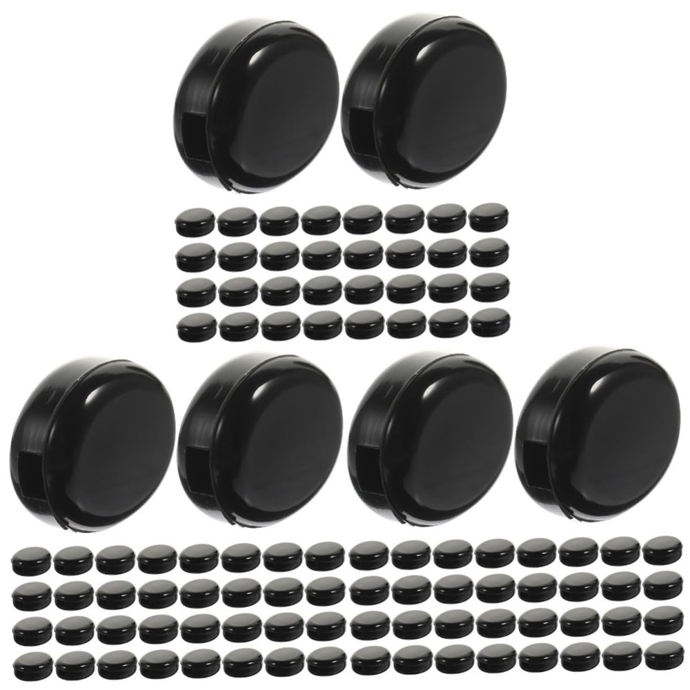 SOLUSTRE 60pairs Silicone Eyeglasses Ears Pads Comfortable Non- Temple Cushions for Glasses Ear Grippers for Enhanced Fit and Comfort Eyewear Accessory