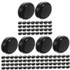 SOLUSTRE 60pairs Silicone Eyeglasses Ears Pads Comfortable Non- Temple Cushions for Glasses Ear Grippers for Enhanced Fit and Comfort Eyewear Accessory view 1