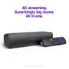 Roku Streambar SE | 2-in-1 TV Soundbar with Built-in 4K/HD/HDR Streaming, Premium Speakers, & Enhanced Speech Clarity for Crisp, Clear Dialogue - Quick Guided Simple Setup view 2