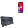 BoxWave Keyboard Compatible with itel A48 - SlimKeys Bluetooth Keyboard, Portable Thin with Chiclet-Style Keys - Jet Black