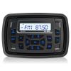 Bluetooth Marine Radio Receiver Waterproof - 200 Watts Boat Stereo Head Unit with Subwoofer USB AUX AM FM for ATV UTV RZR Motorcycle Golf Cart Spa Powersports view 1