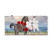 Glossy Glitter Gaming Skin Compatible with Hit Box (PS4/PC) - Horse Contrast - Premium 3M Vinyl Protective Wrap Decal Cover - Easy to Apply | Crafted in The USA by MightySkins view 1
