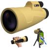 12x50 Monocular Telescope High Powered for Adult - Compact Zoom HD Monocular with Smartphone Adapter&Tripod - BAK 4&FMC Lens Waterproof Monocular for Hunting, Hiking, Bird Watching, Camping Traveling view 1