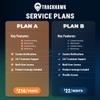 Trackhawk Magnetic GPS Trailer Tracker - 4G LTE Tracking Device with 10,000mAh Battery, Weather-Resistant for Cars, Trucks, Trailers, and Asset Monitoring - Subscription Required view 4