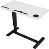 ELEFOCUS Adjustable Computer Desk Mobile Standing Desk Sit to Stand Up Height Adjustable Sitting Movable Taptop Desks(Color:C) view 1