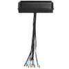 Airgain RECON13 RT5G 5G EZConnect Platform 7-in-1 High Performance 4x4 MIMO 5G, 2x2 Wi-Fi, GPS Antenna, Black, Thread Mount, 15ft, SMA, AP-RT5G-C4W2G-Q-B15 view 3