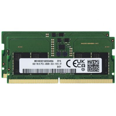 Factory Original 16GB (2x8GB) Compatible with Acer Predator Triton 16 PT16-51-76XZ DDR5 4800MHz PC5-38400 SODIMM 1Rx16 CL40 1.1v 262 Pin Laptop Notebook Memory Module Upgrade RAM Adamanta