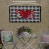 Outdoor TV Cover 52-55 in, Weatherproof TV Display Screen Protector Outdoor TV Enclosure for Seal Full Coverage, Gnome Red Love Heart Black White Buffalo Plaid Outside LED, LCD, OLED Flat Screen TVs view 3